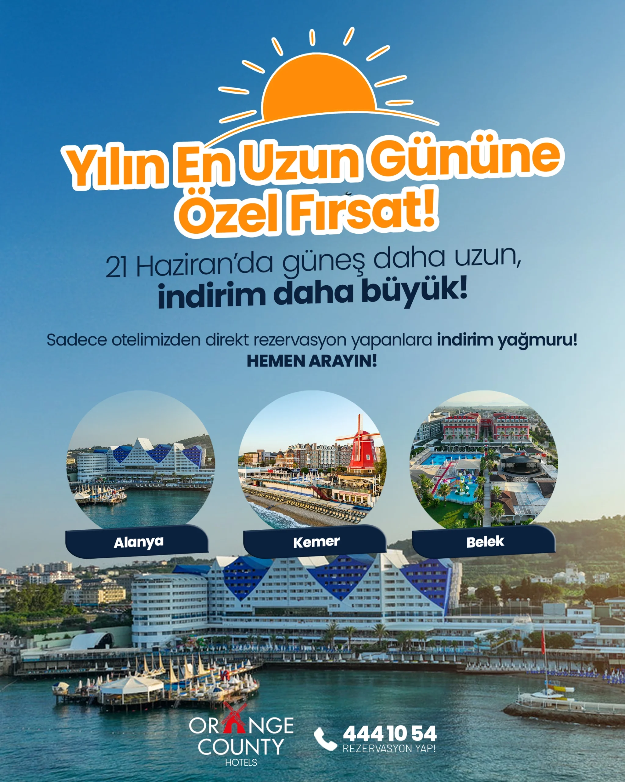 Turizm sosyal medya kampanyası — öne çıkan destinasyon yaratıcı çalışması