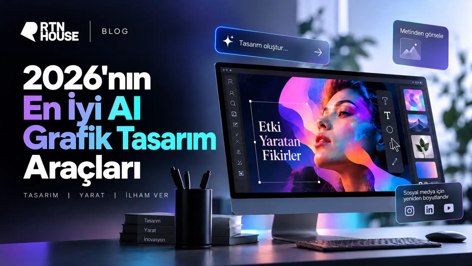 2026’nın En İyi AI Grafik Tasarım Araçları